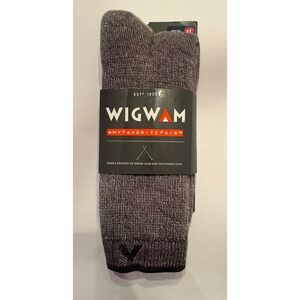 Wigwam Comfort Hiker Socks Merino Wool Gray Size XL 12-15